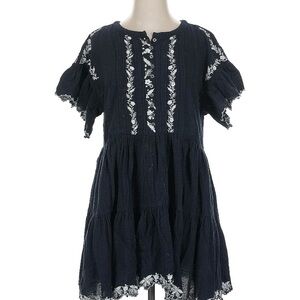 Free People Dress with White Embroidery